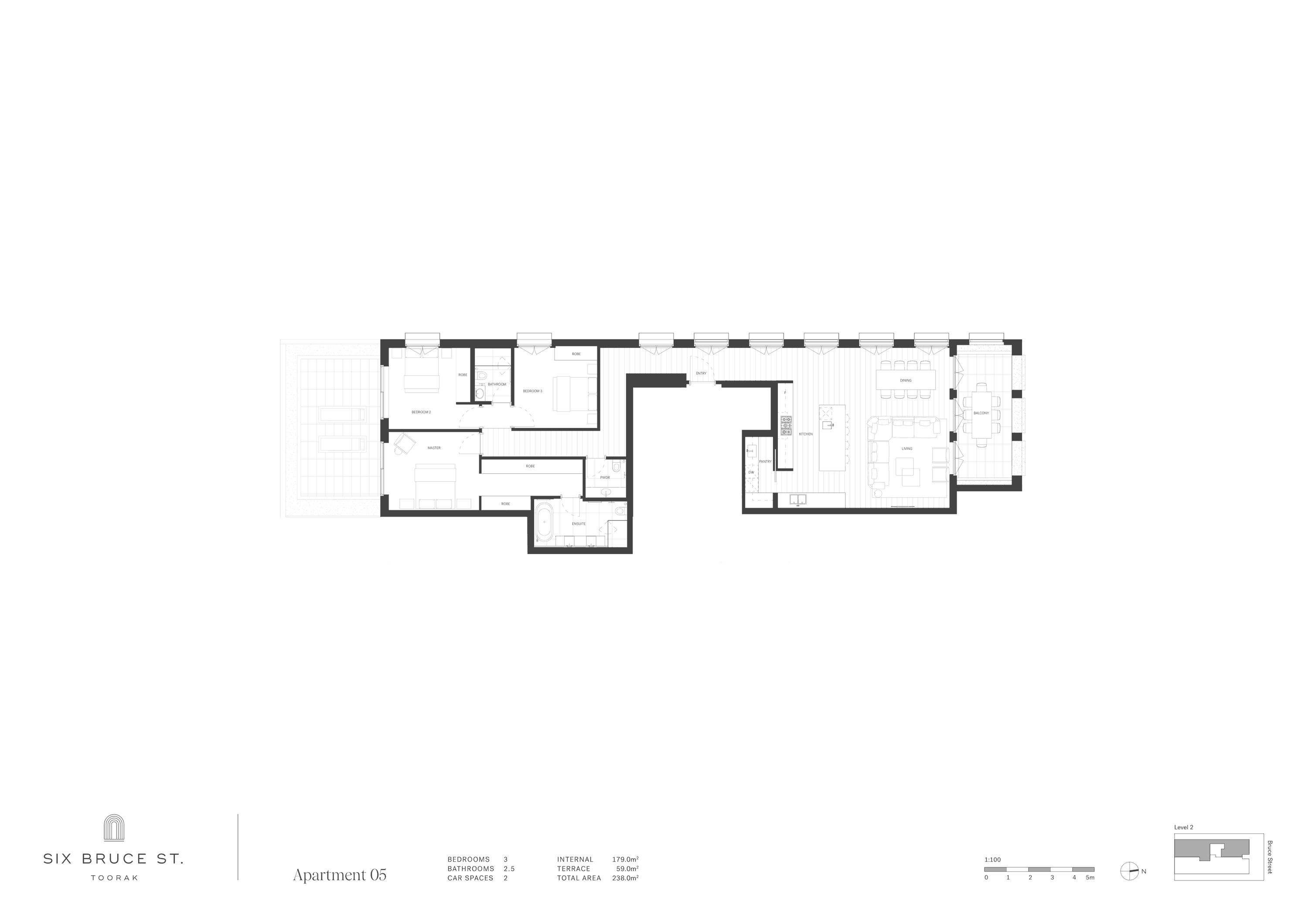 Six Bruce Street - Floor Plan – Residence 5