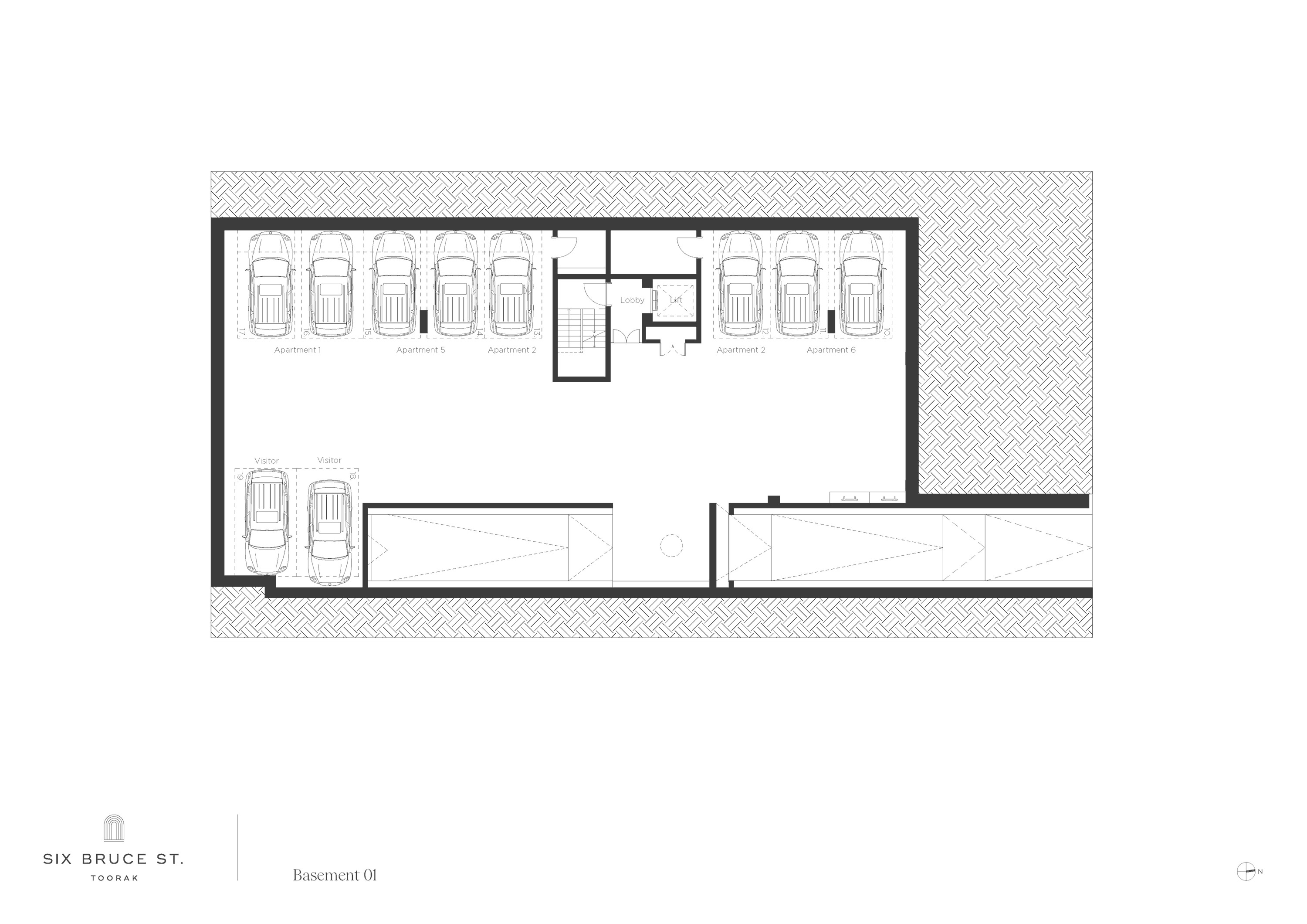 Six Bruce Street - Floor Plan – Basement 2